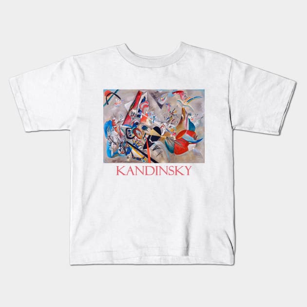 In Grey by Wassily Kandinsky Kids T-Shirt by Naves